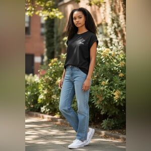 Known Supply Love Chain Stitch Ragland Tee